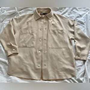 Zara button up jacket